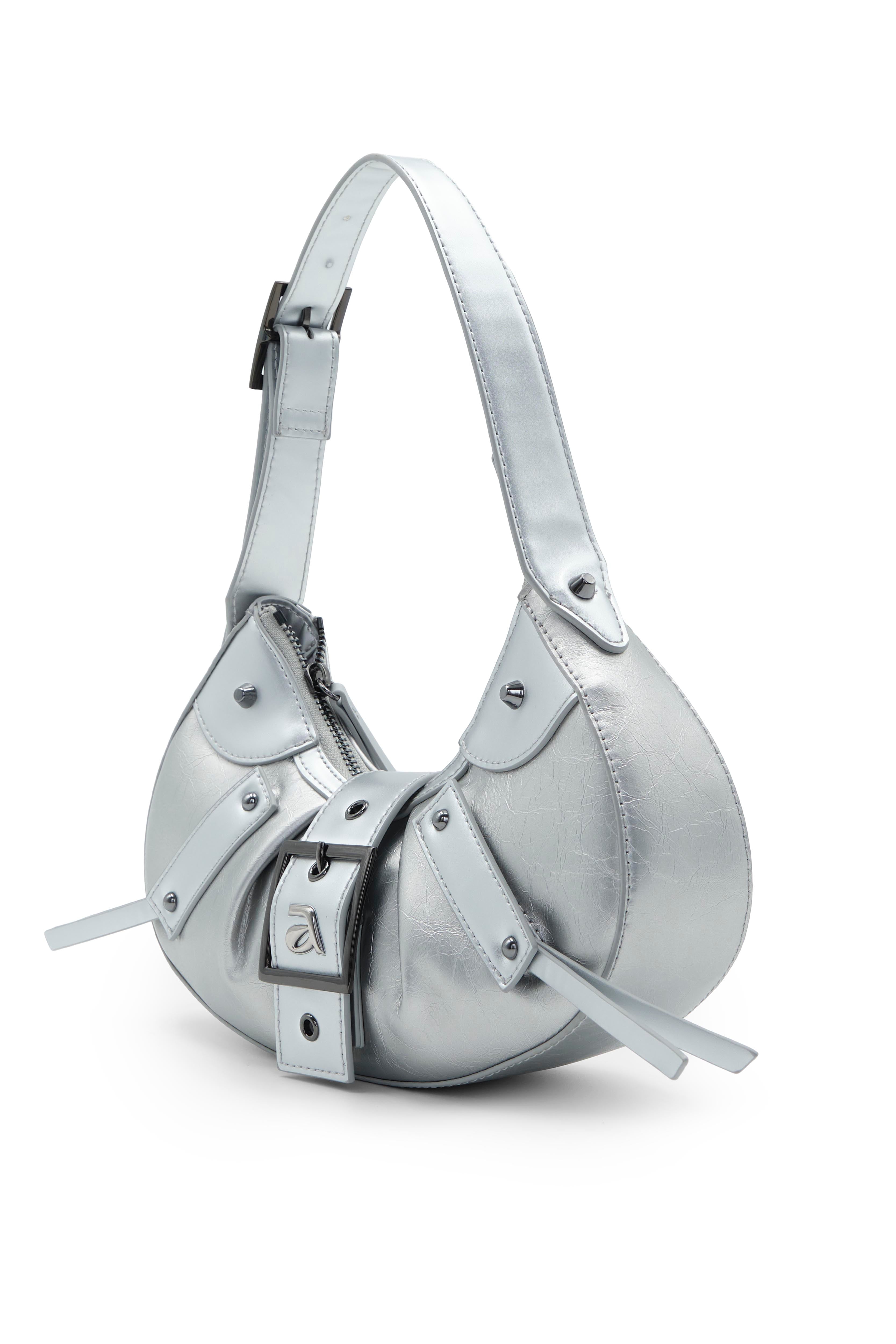 ● angelie ● TOAST BAG MEDIUM / SILVER Silver Bags – Tote&Carry